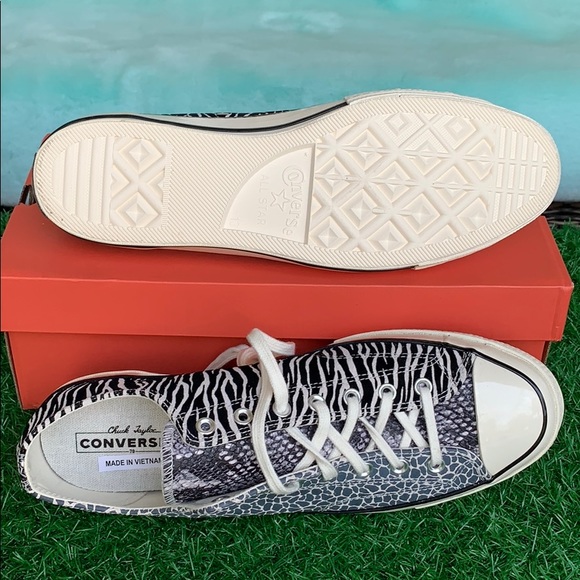 CONVERSE CHUCK 70 OX BLACK/EGRET/EGRET MEN’S - Picture 3 of 16